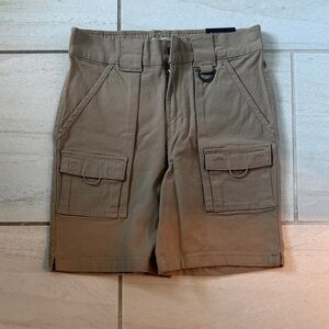 Kids Tan Cargo Shorts